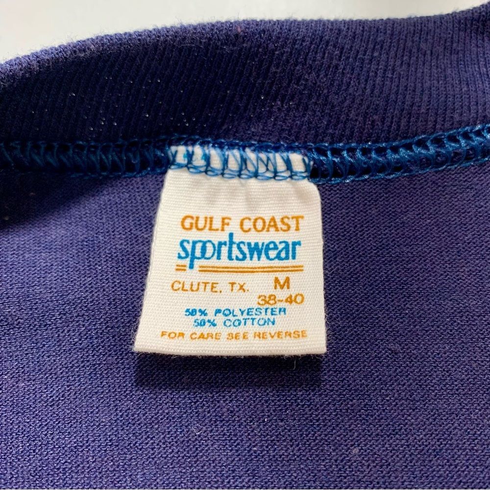 VTG Gulf Coast Sportswear Erie Pennsylvania Graphic Single Stitch T Shirt M - Picture 9 of 11